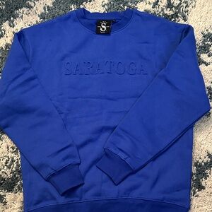 Men's Blue Saratoga Crewneck